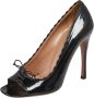 Alaïa Pre-owned Leather heels Black Dames - Thumbnail 1