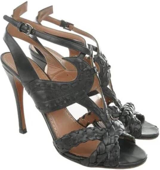 Alaïa Pre-owned Leather heels Black Dames