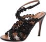 Alaïa Pre-owned Leather sandals Black Dames - Thumbnail 1