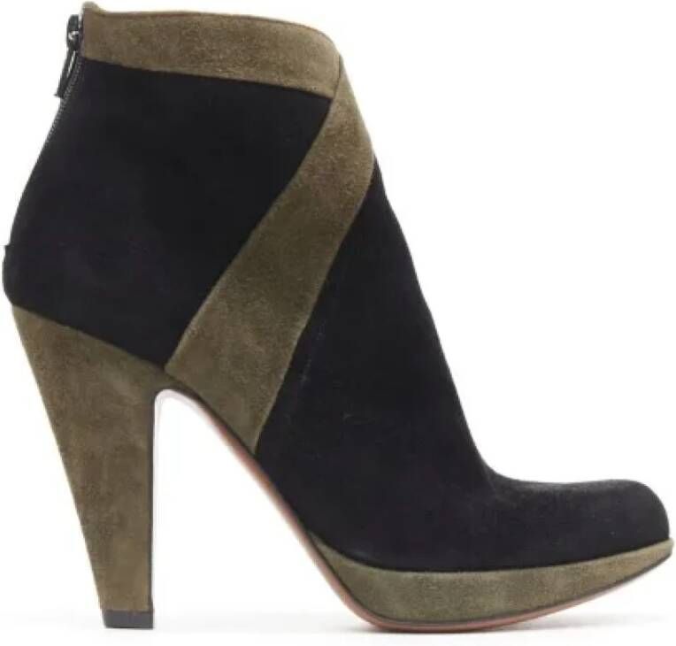 Alaïa Pre-owned Suede boots Black Dames