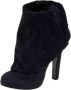 Alaïa Pre-owned Suede boots Blue Dames - Thumbnail 1