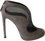 Alaïa Pre-owned Suede boots Gray Dames - Thumbnail 1