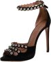 Alaïa Pre-owned Suede sandals Black Dames - Thumbnail 1