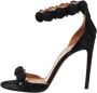 Alaïa Pre-owned Suede sandals Black Dames - Thumbnail 1
