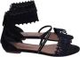 Alaïa Pre-owned Suede sandals Black Dames - Thumbnail 1