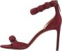 Alaïa Pre-owned Suede sandals Red Dames - Thumbnail 1