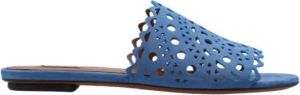 Alaïa Schuifregelaars Blauw Dames