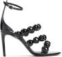 Alaïa Zwarte Damessandalen Elegante Stijl Black Dames - Thumbnail 5