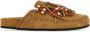 Alanui Biscuit Suede Mountain Slippers Brown Heren - Thumbnail 1