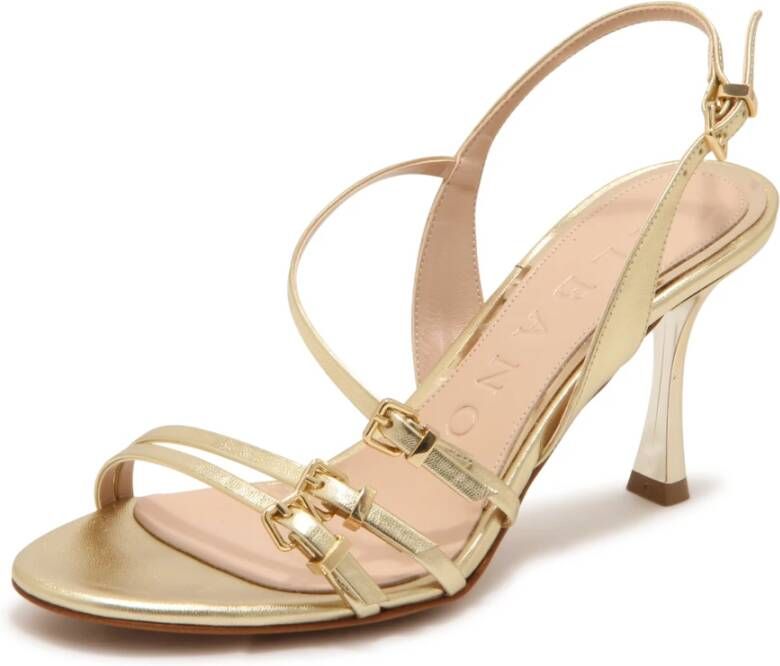 Albano 5374 Metallizzato Platino Sandal