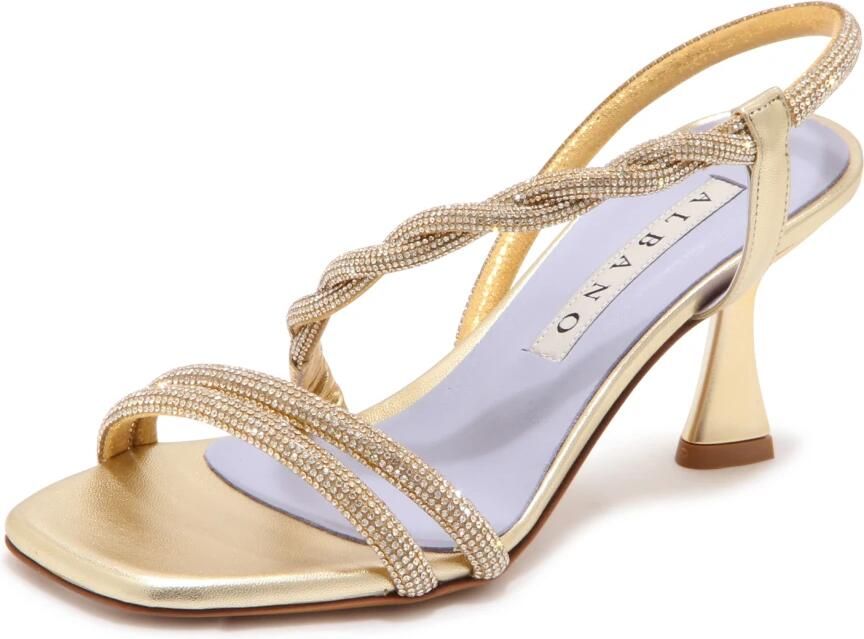 Albano 3298 Metallizzato Platino con Strass
