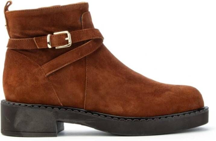 Albano Ankle Boots Bruin Dames