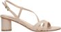 Albano Beige Sandalen met Bandsluiting - Thumbnail 1