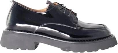 Albano Dames veterschoen van lakleer