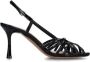 Albano Elegante hoge hak sandalen Zwart - Thumbnail 1