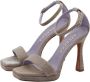 Albano High Heel Sandals Beige Dames - Thumbnail 1