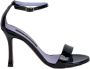 Albano High Heel Sandals Black Dames - Thumbnail 1