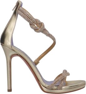 Albano High Heel Sandals Geel Dames