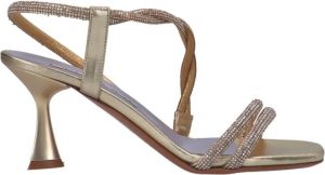 Albano High Heel Sandals Geel Dames