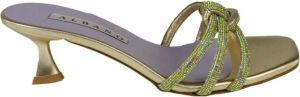 Albano High Heel Sandals Geel Dames