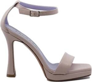 Albano High Heel Sandals Grijs Dames
