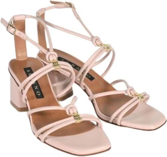 Albano High Heel Sandals Pink Dames