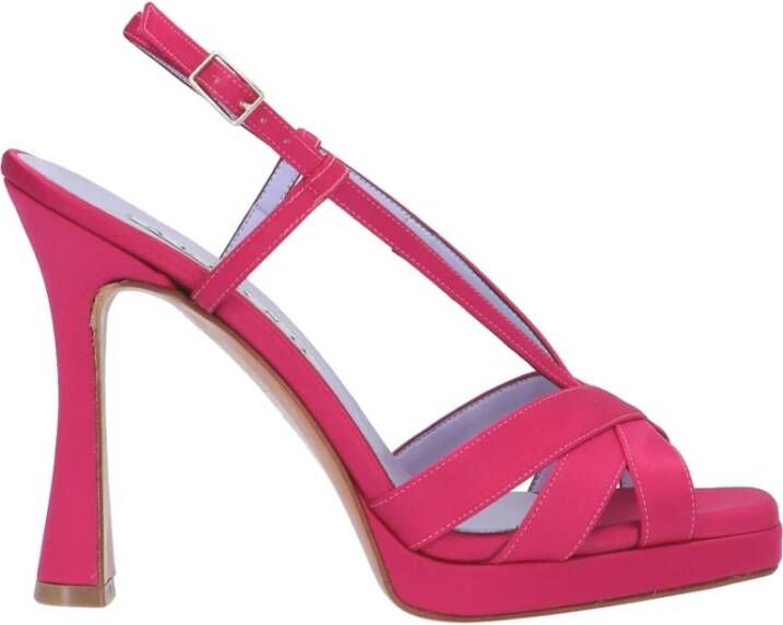 Albano High Heel Sandals Pink Dames