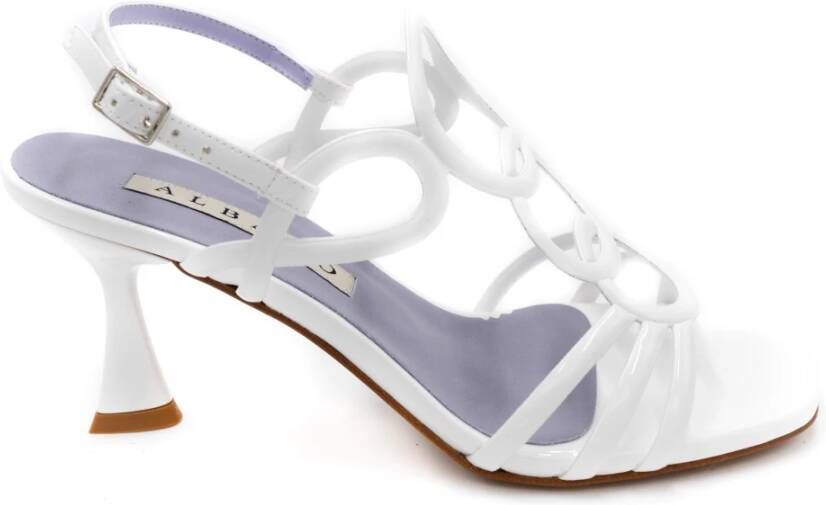 Albano High Heel Sandals White Dames