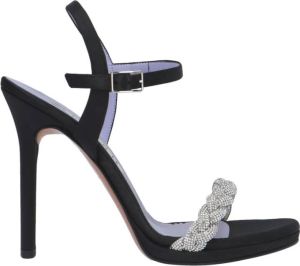 Albano High Heel Sandals Zwart Dames