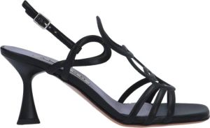 Albano High Heel Sandals Zwart Dames