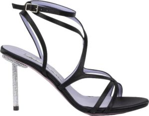 Albano High Heel Sandals Zwart Dames