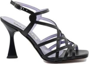 Albano High Heel Sandals Zwart Dames
