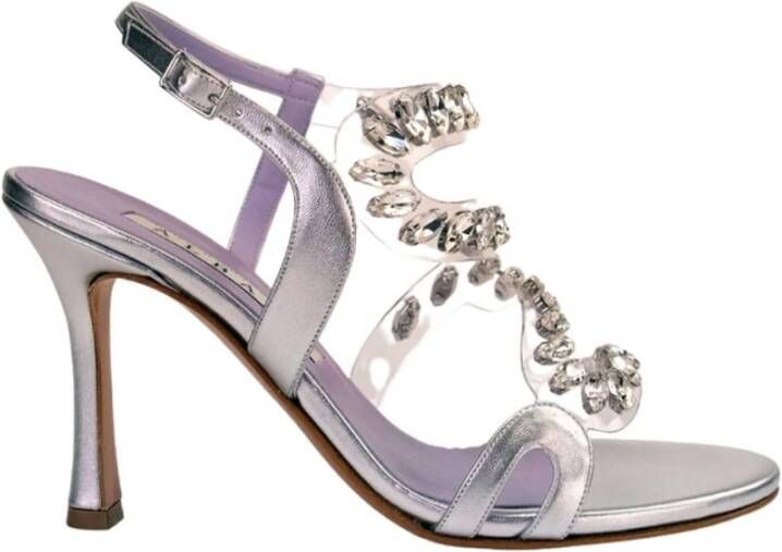 Albano Plexiglas en Steen Sandalen