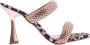 Albano Roze Goud Strass Sandaal Gray Dames - Thumbnail 1