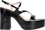 Albano Zwarte Sandalen van Lakleer - Thumbnail 1