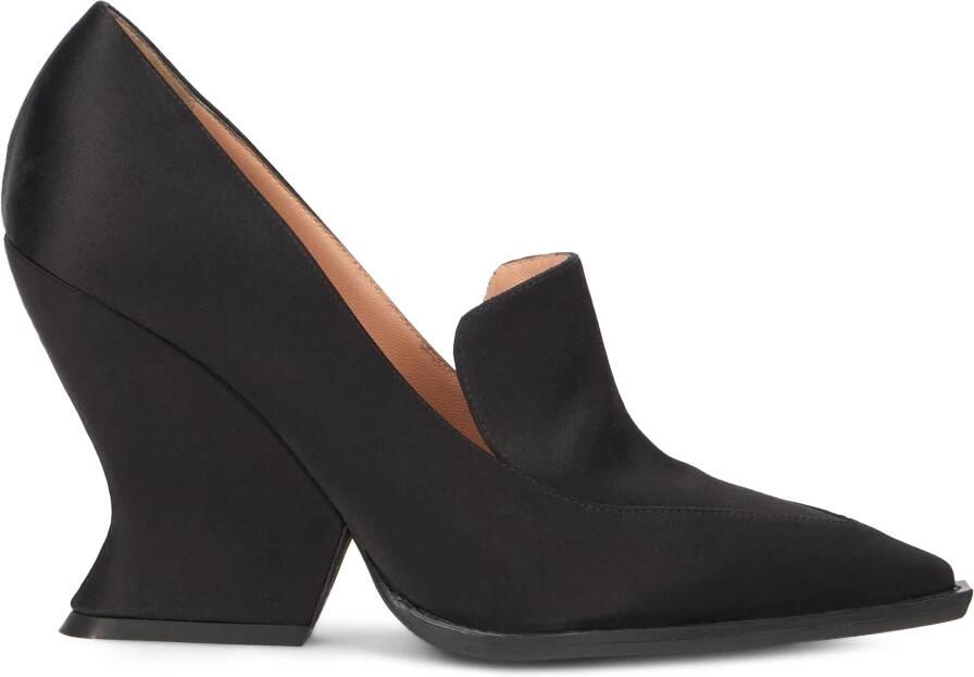 Alberta Ferretti Elegante schoenen met veelzijdige geometrische hak
