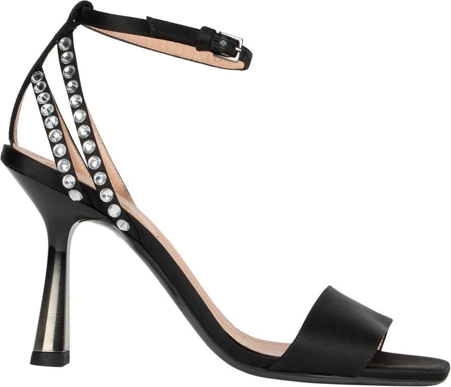 Alberta Ferretti Elegante zwarte schoenen met hoge hakken