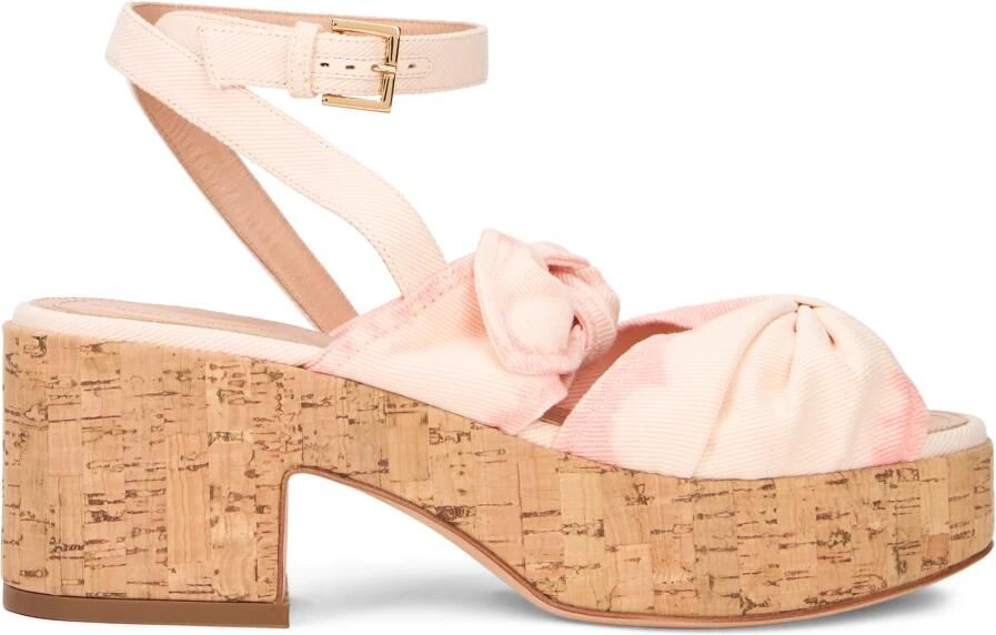 Alberta Ferretti Sandalen met plateauzool