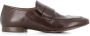 Alberto Fasciani Donkerbruine Leren Loafer Schoen - Thumbnail 1