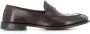 Alberto Fasciani Donkerbruine leren loafers Brown Heren - Thumbnail 5
