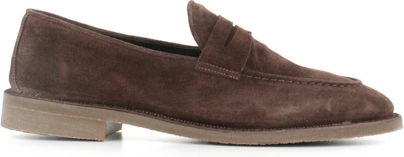 Alberto Fasciani Ebony Suède Mocassin Ultra Flexibele Constructie