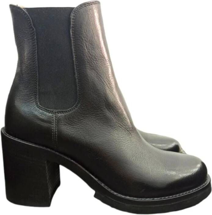 Alberto Fasciani Heeled Boots Zwart Dames