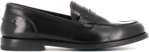 Alberto Fasciani Klassieke zwarte leren sandalen Black Dames