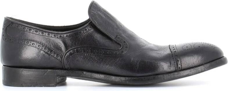 Alberto Fasciani Zwarte Sandalen Pantofola Black Heren
