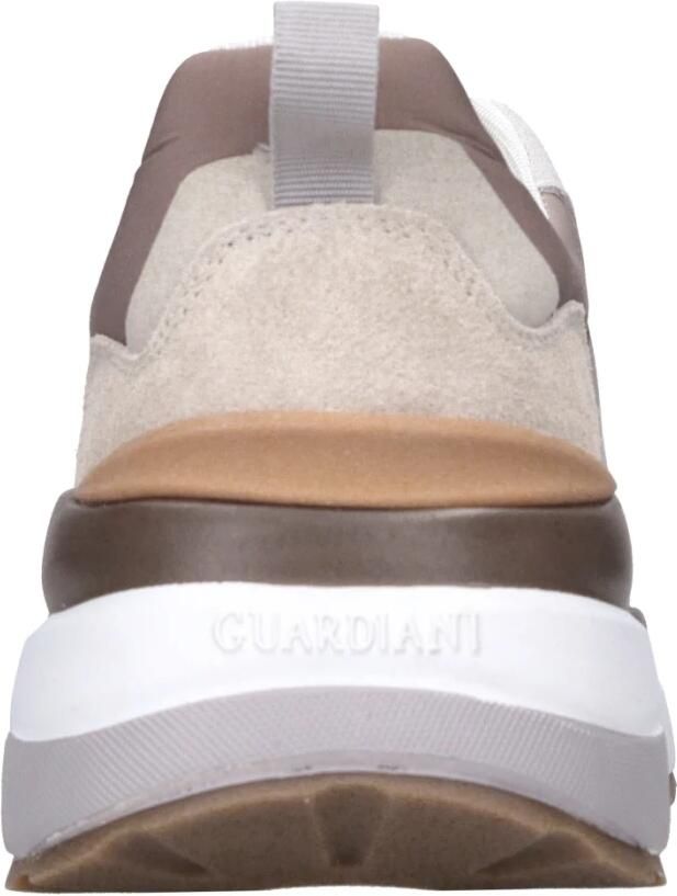 Alberto Guardiani Leren en stoffen sneakers - Foto 3