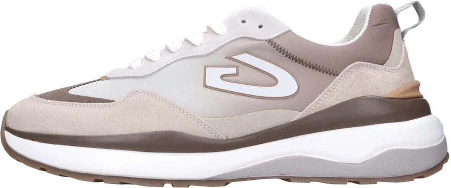 Alberto Guardiani Leren en stoffen sneakers