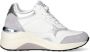 Alberto Guardiani Leren Sneakers met Uitneembare Binnenzool White Dames - Thumbnail 1