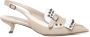 Alchimia Lakleren pumps met studs Beige Dames - Thumbnail 5