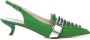Alchimia Groene Patentleren Slingback Hakken Green Dames - Thumbnail 1