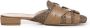 Alchimia Luipaardprint Bruine Sandalen Brown Dames - Thumbnail 1